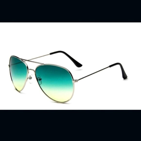 UNISEX LUXURY AVIATOR SUNGLASSES - Picture 2 of 3